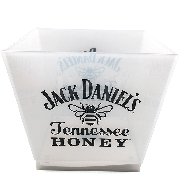 Square Plastic Ice Bucket