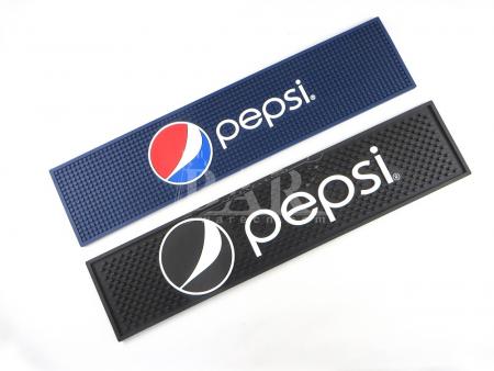 Pepsi коктейль бармен бар мат синий и черный 